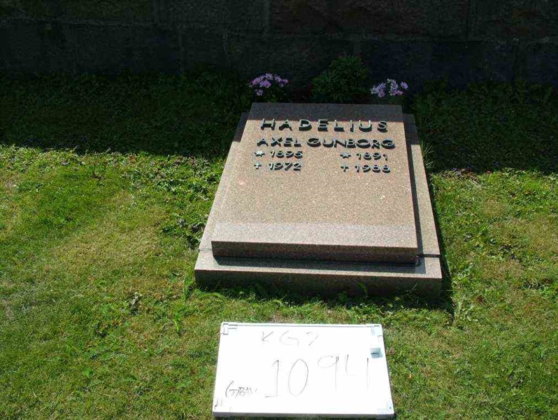 Grave number: 2  1094