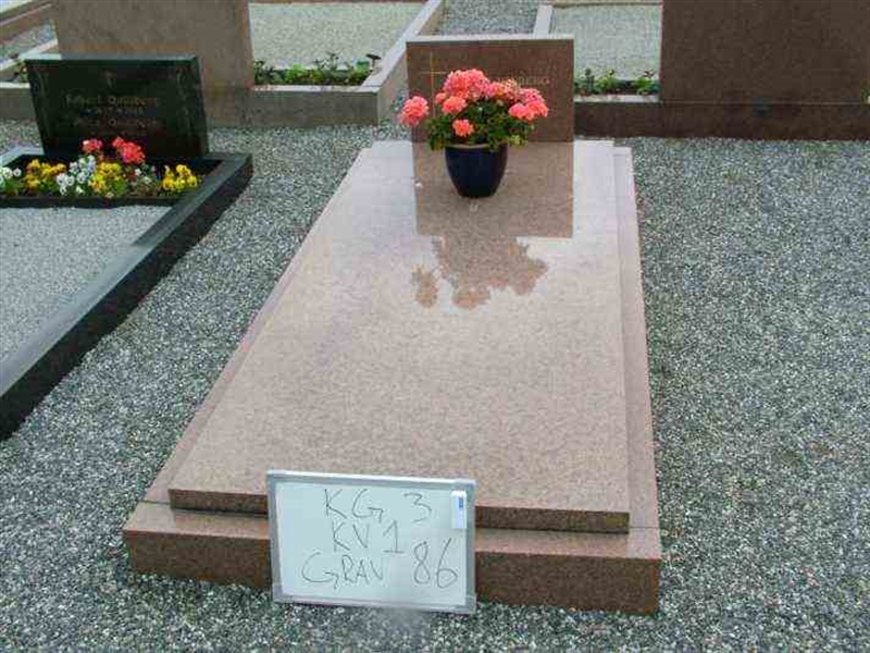 Gravnummer: 3 01    86