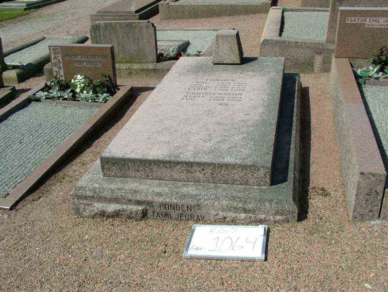 Grave number: 2  1064