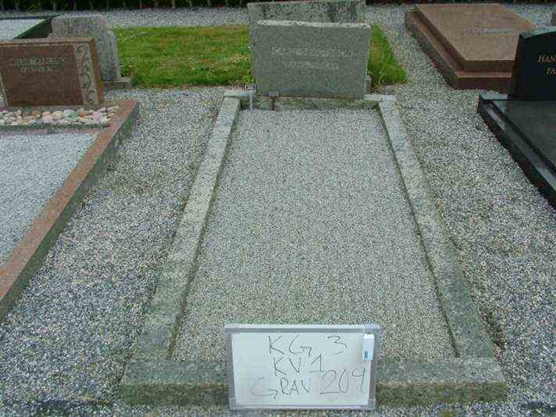 Gravnummer: 3 01   209