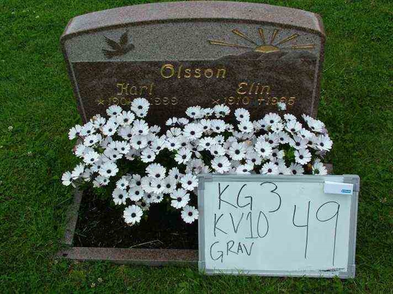 Gravnummer: 3 10    49