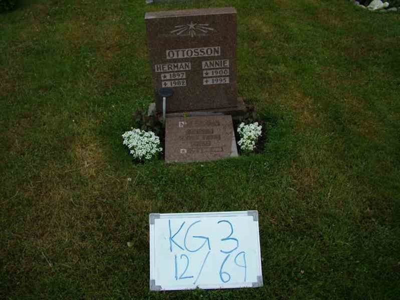 Gravnummer: 3 12    69