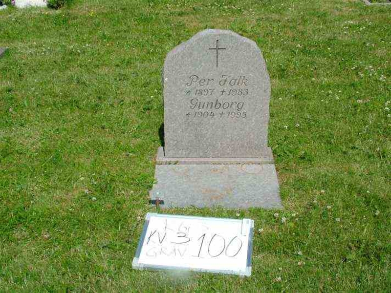 Gravnummer: 3 03   100