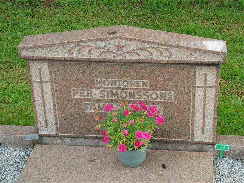 Hautatunnus: 3 08    73-74