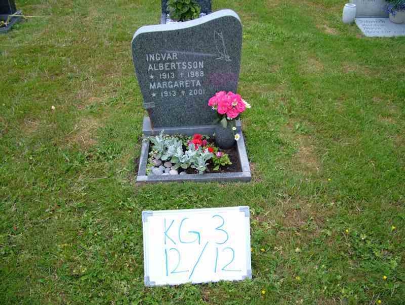 Gravnummer: 3 12    12