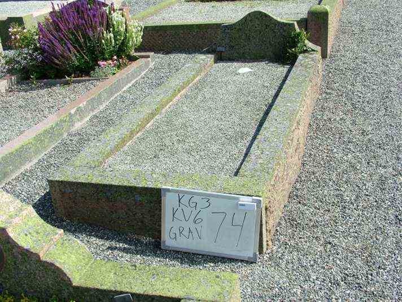 Gravnummer: 3 06    74