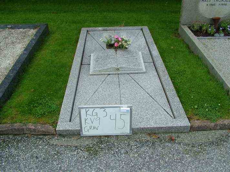 Gravnummer: 3 09    45