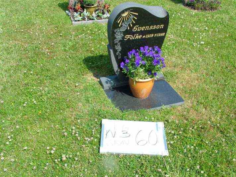 Gravnummer: 3 03    60