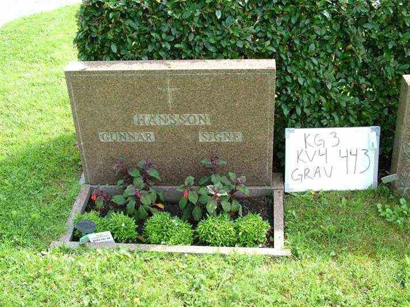 Hautatunnus: 3 04   443