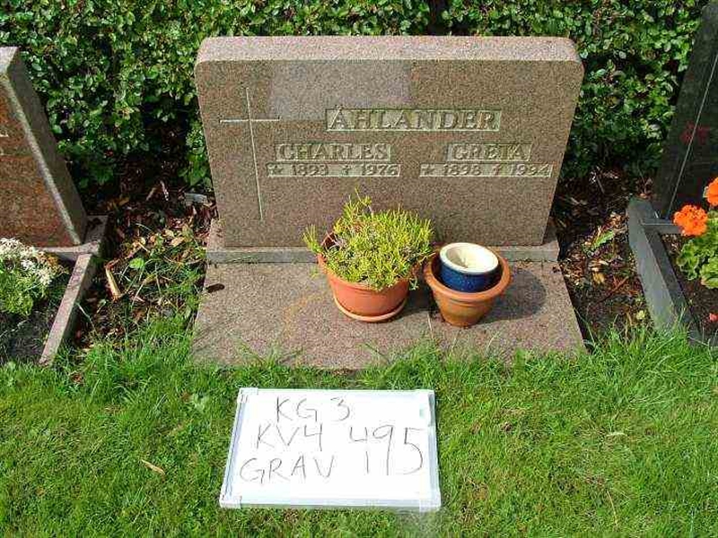 Gravnummer: 3 04   495