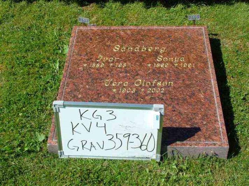 Gravnummer: 3 04   359-360