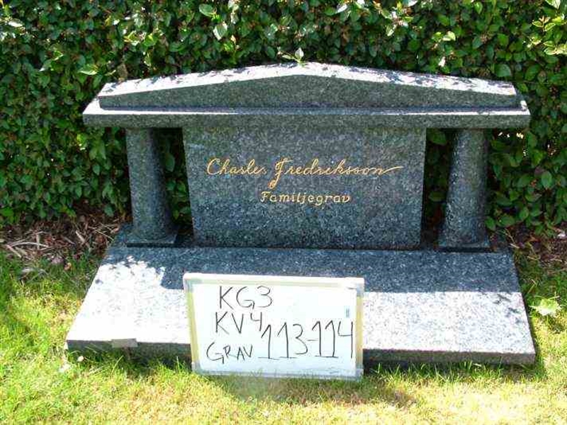 Gravnummer: 3 04   113-114