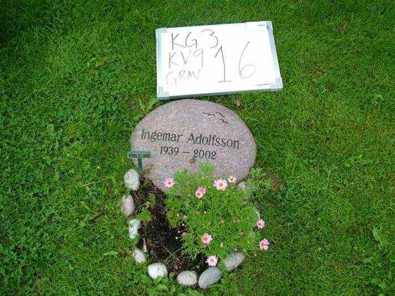 Gravnummer: 3 09    16