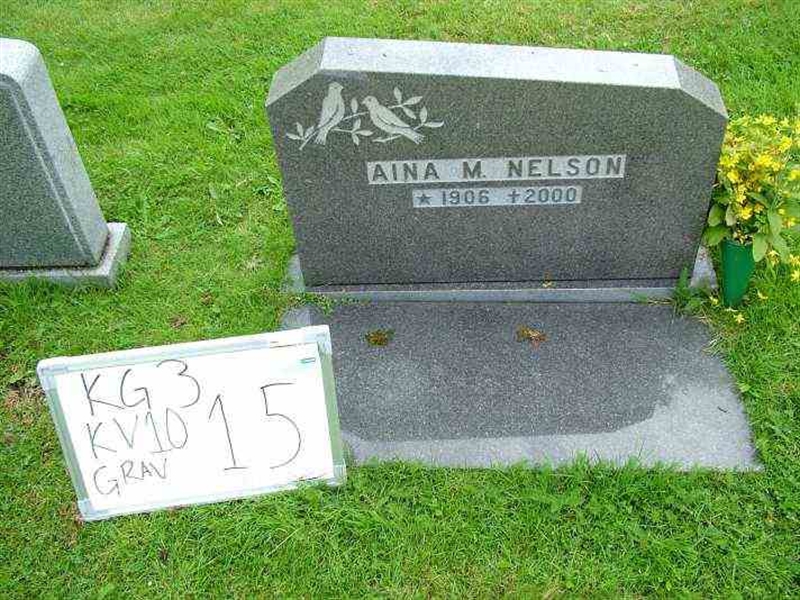 Gravnummer: 3 10    15