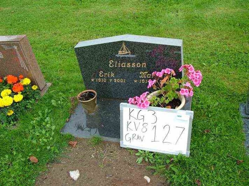 Gravnummer: 3 08   127