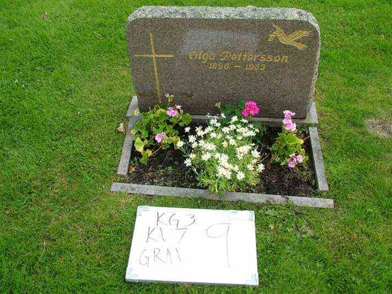 Gravnummer: 3 07     9