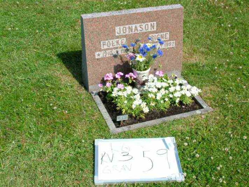 Gravnummer: 3 03    59