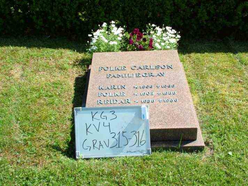 Gravnummer: 3 04   315-316