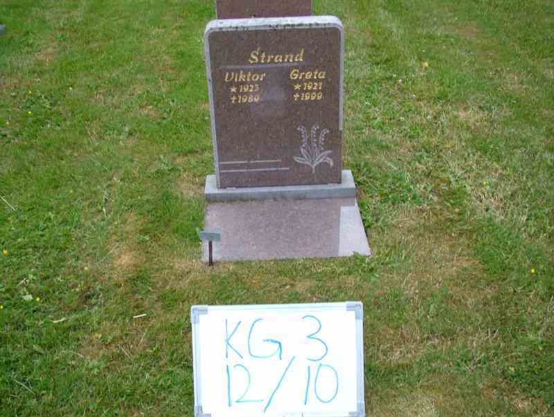 Gravnummer: 3 12    10