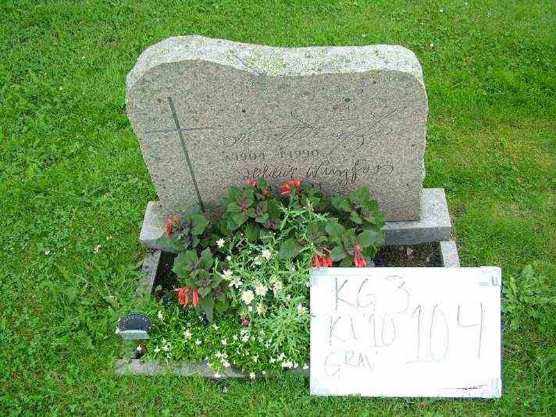 Gravnummer: 3 10   104