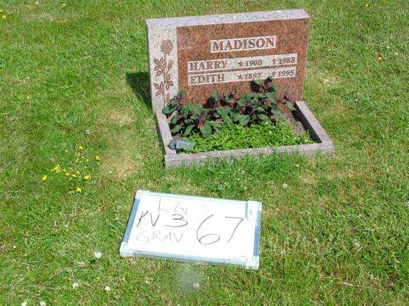 Gravnummer: 3 03    67