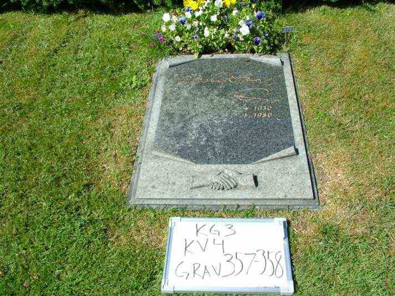 Gravnummer: 3 04   357-358