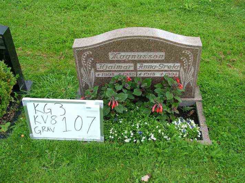 Gravnummer: 3 08   107