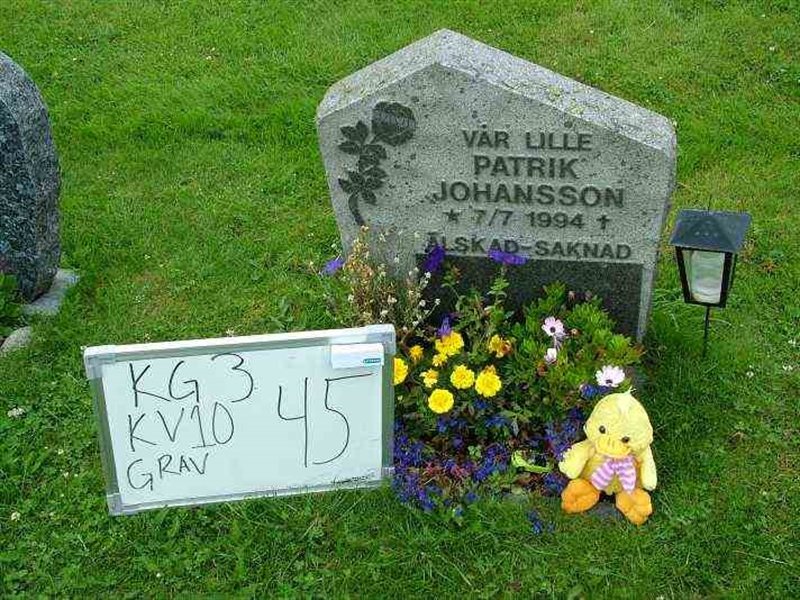 Gravnummer: 3 10    45