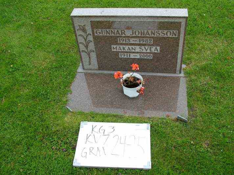 Gravnummer: 3 07    24-25