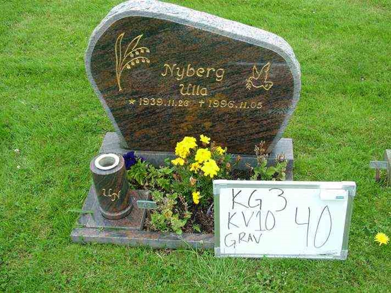 Gravnummer: 3 10    40