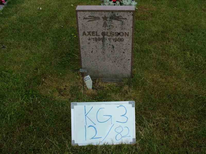 Gravnummer: 3 12    82