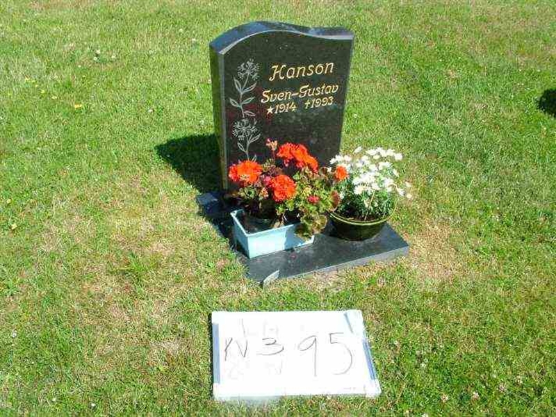 Gravnummer: 3 03    95