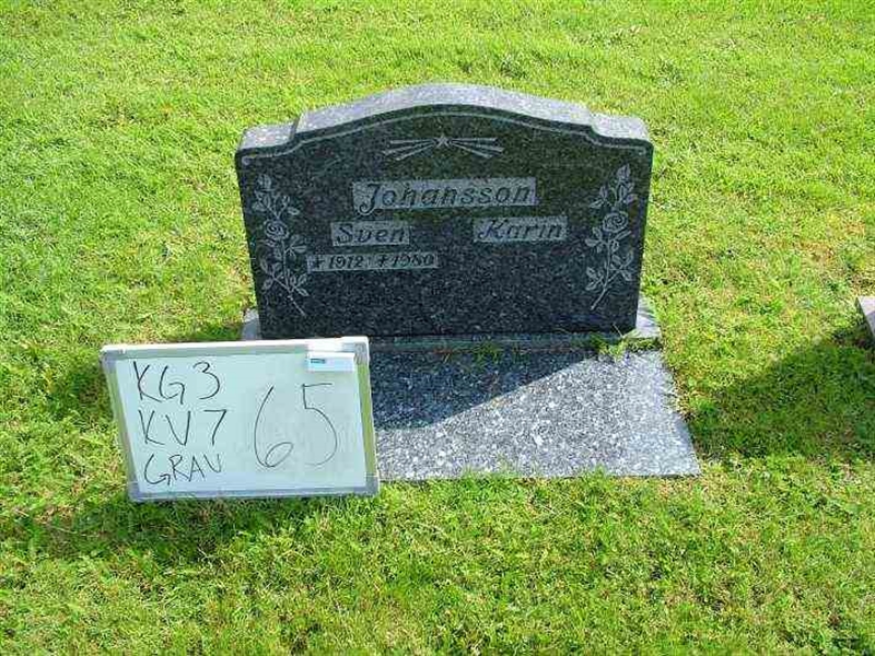 Gravnummer: 3 07    65