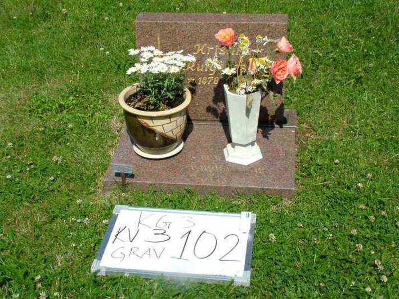 Gravnummer: 3 03   102