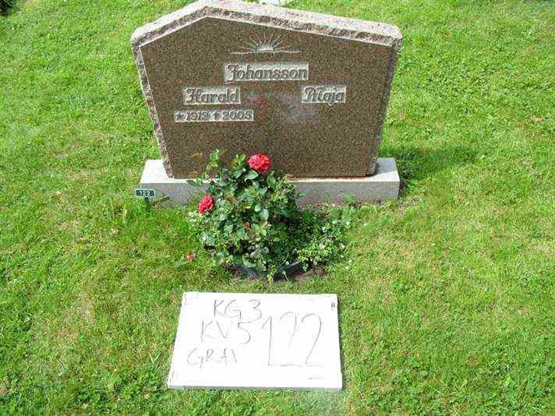 Gravnummer: 3 05   122