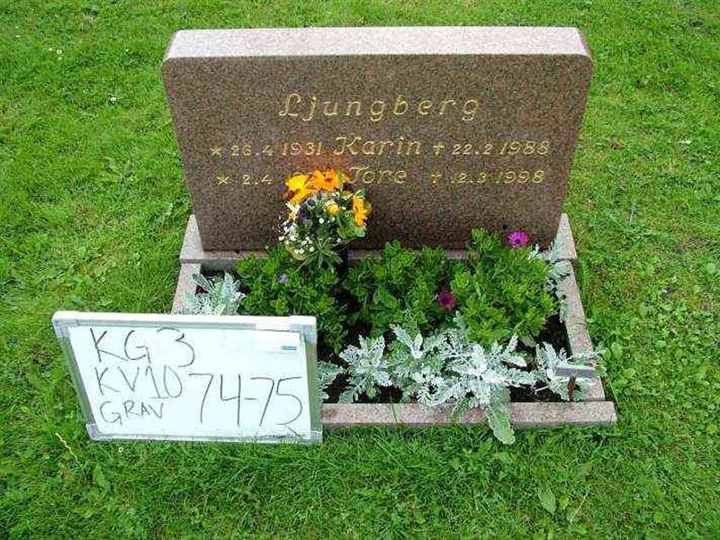 Gravnummer: 3 10    74-75