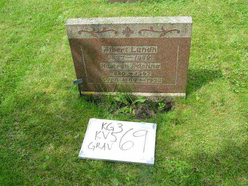 Gravnummer: 3 05    69