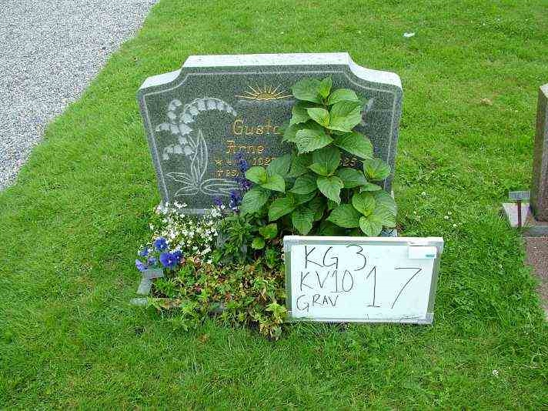 Gravnummer: 3 10    17