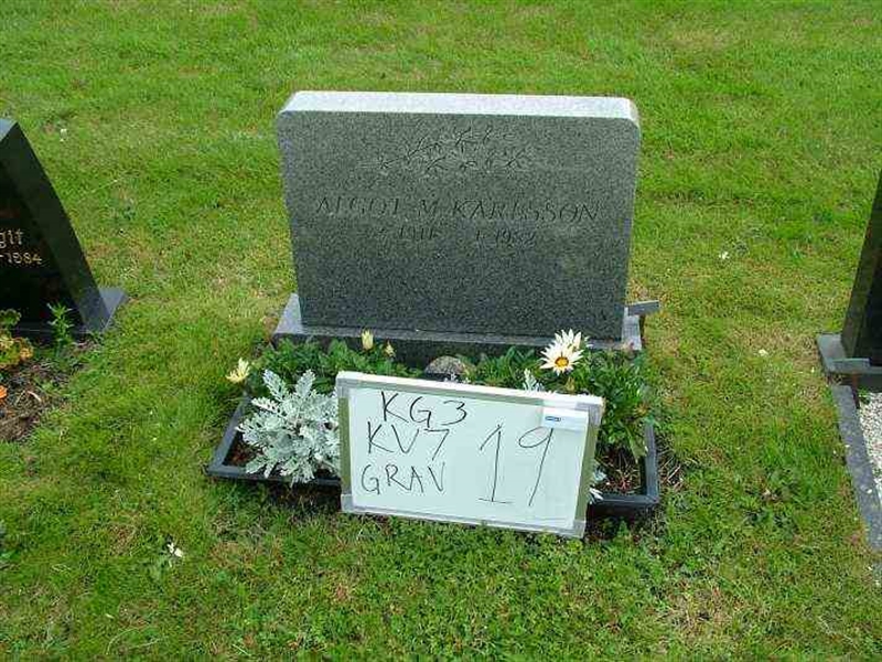 Gravnummer: 3 07    19