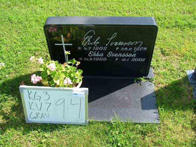 Gravnummer: 3 07    94