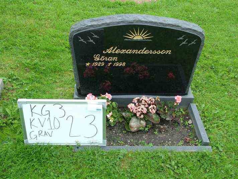 Gravnummer: 3 10    23