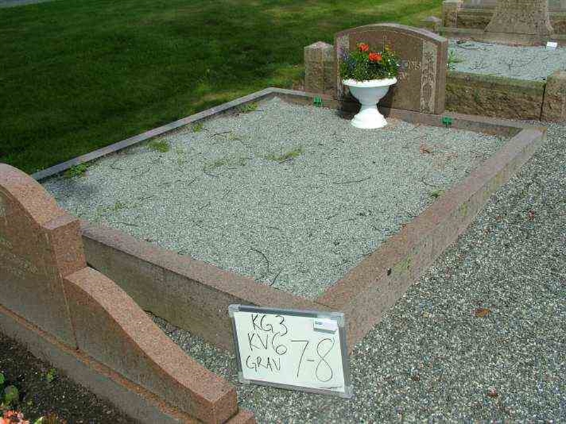 Gravnummer: 3 06     7-8