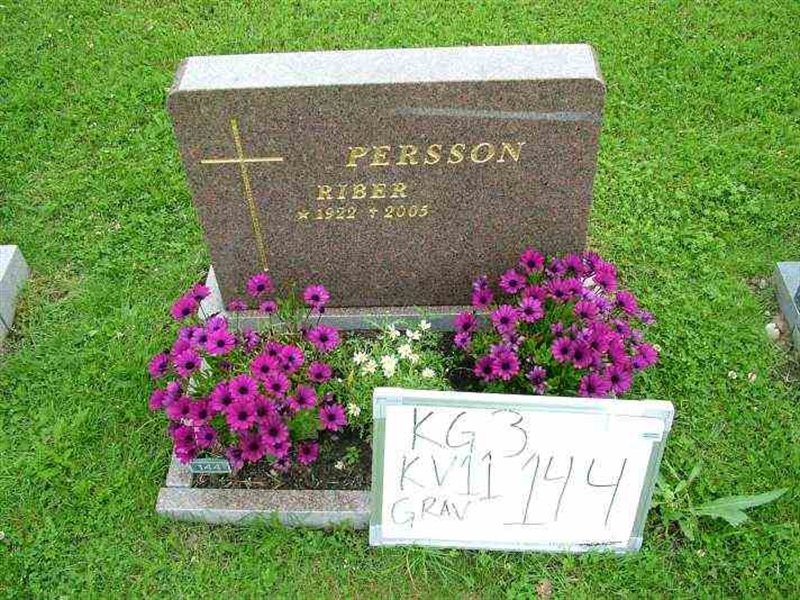 Gravnummer: 3 11   144