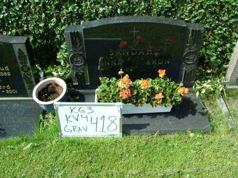 Gravnummer: 3 04   418