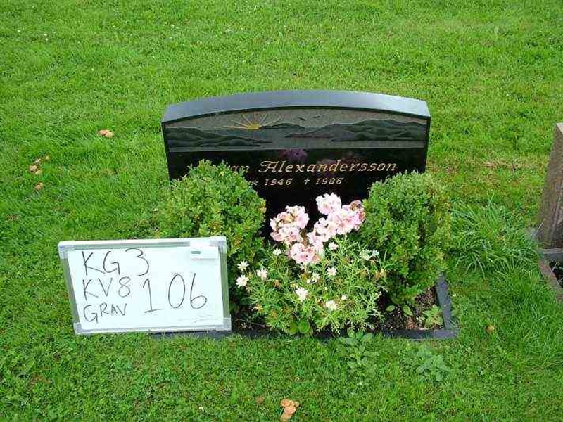 Gravnummer: 3 08   106