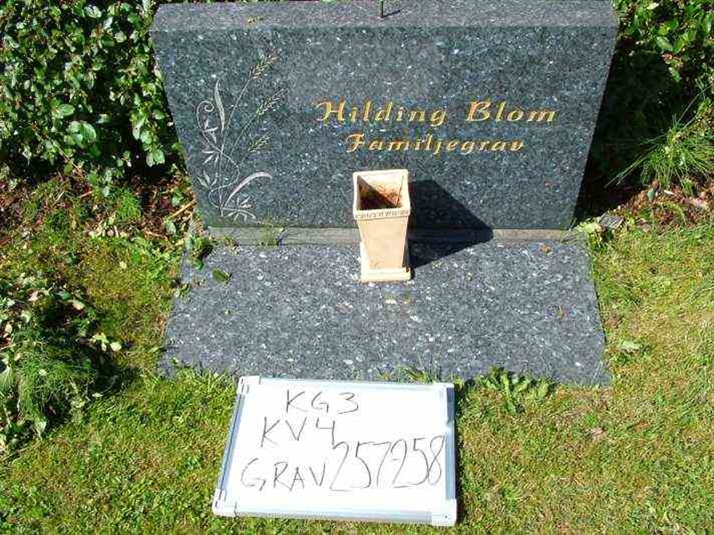 Gravnummer: 3 04   257-258