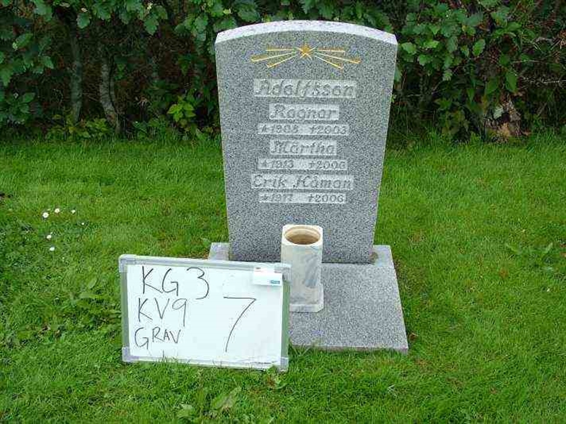 Gravnummer: 3 09     7