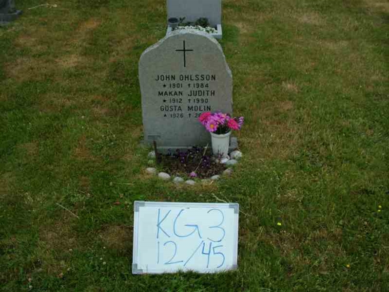 Gravnummer: 3 12    45