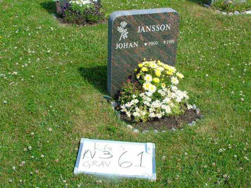 Gravnummer: 3 03    61