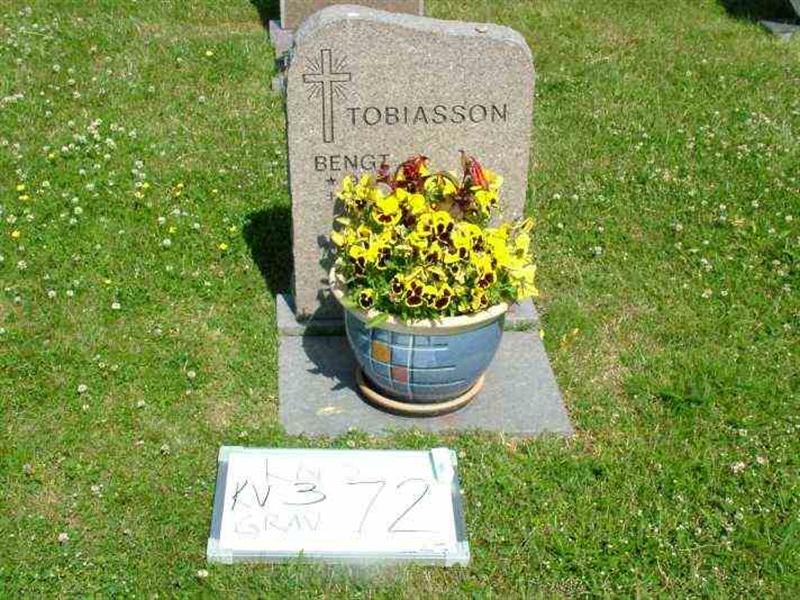 Gravnummer: 3 03    72